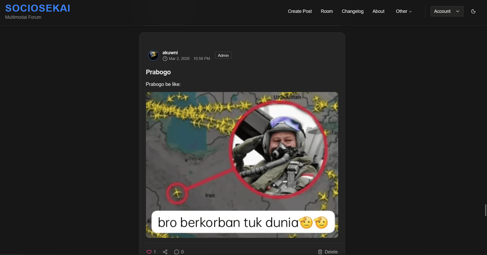 Freesekai - Multi Modal Forum